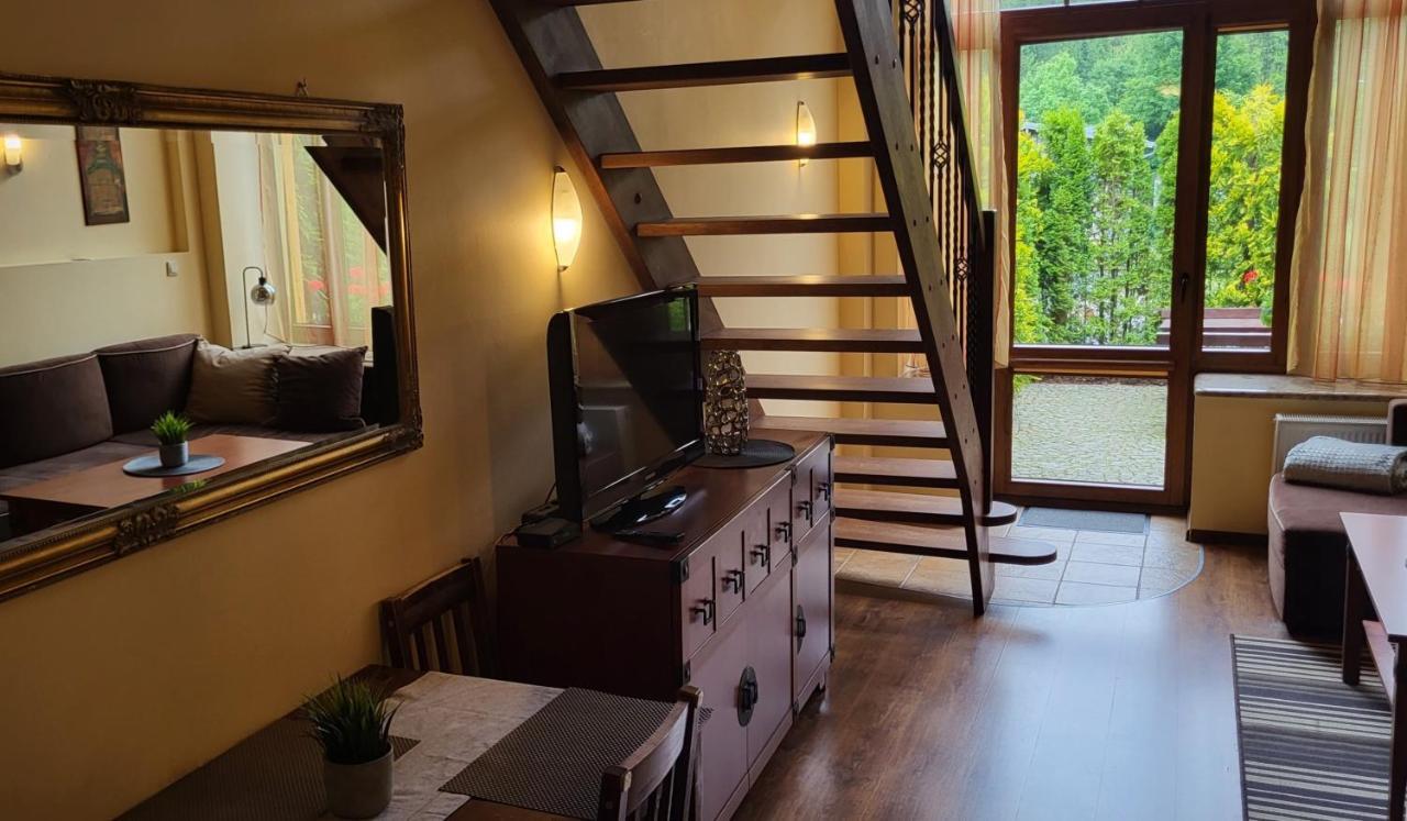 Apartament Jozefina 8 Dwupoziomowy Z Tarasem Szklarska Poręba Kültér fotó